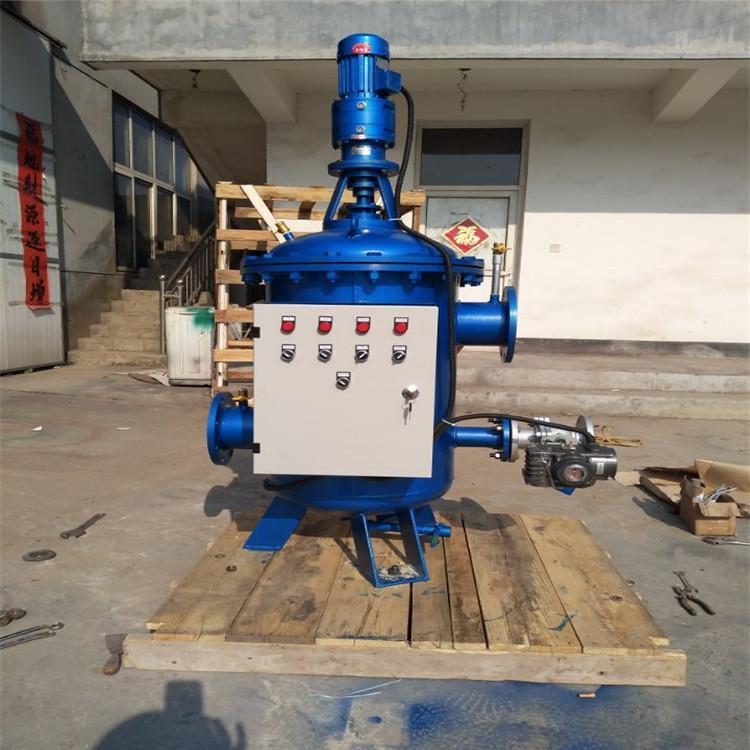 當(dāng)過濾器的壓差達(dá)到預(yù)設(shè)值時，將開始自動清洗過程